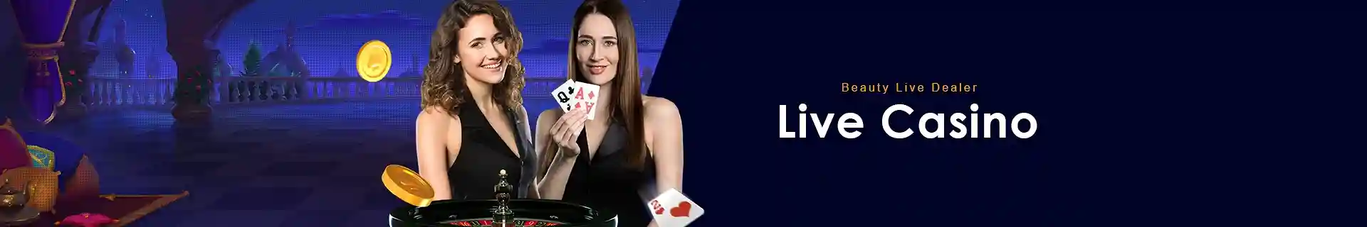 Live dealer in a luxurious bet99 online casino setting